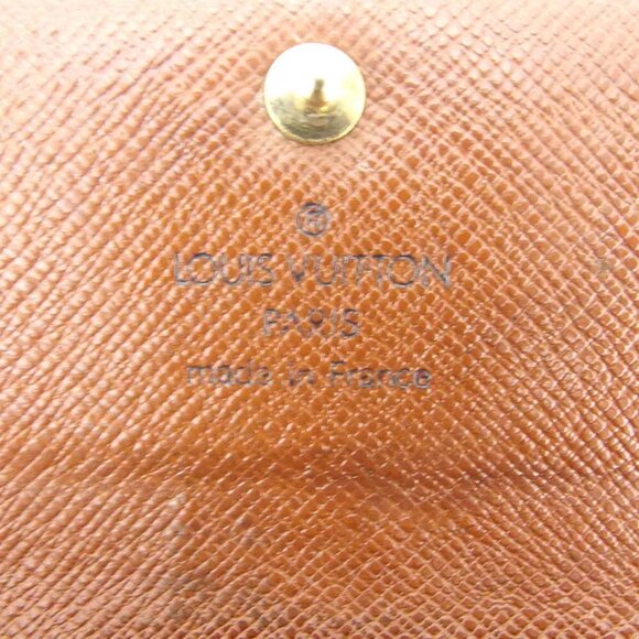 Louis Vuitton key case Monogram beige Monogram canvas Authentic used T10537 - Picture 6 of 9